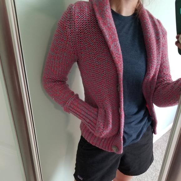 AEO chunky sweater cardigan - Picture 2 of 6